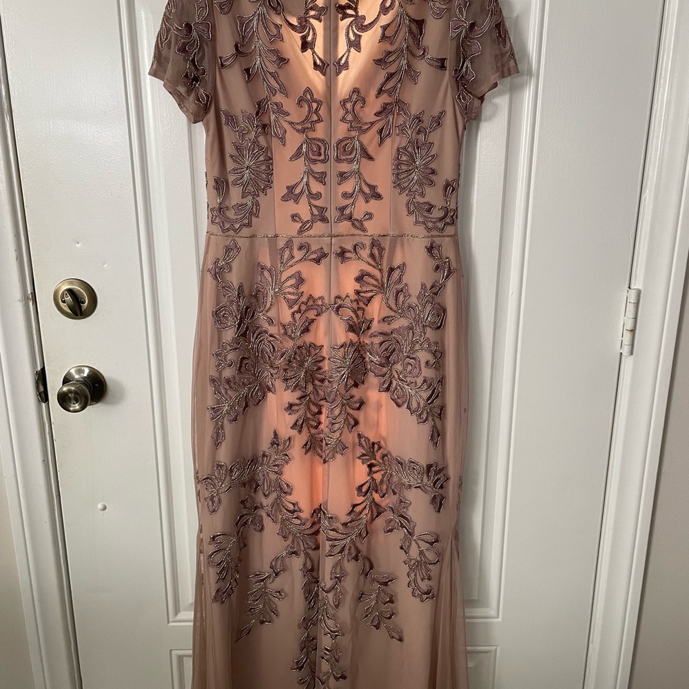 Beaded Mermaid Gown By Js Collections (Size 4) - image 7